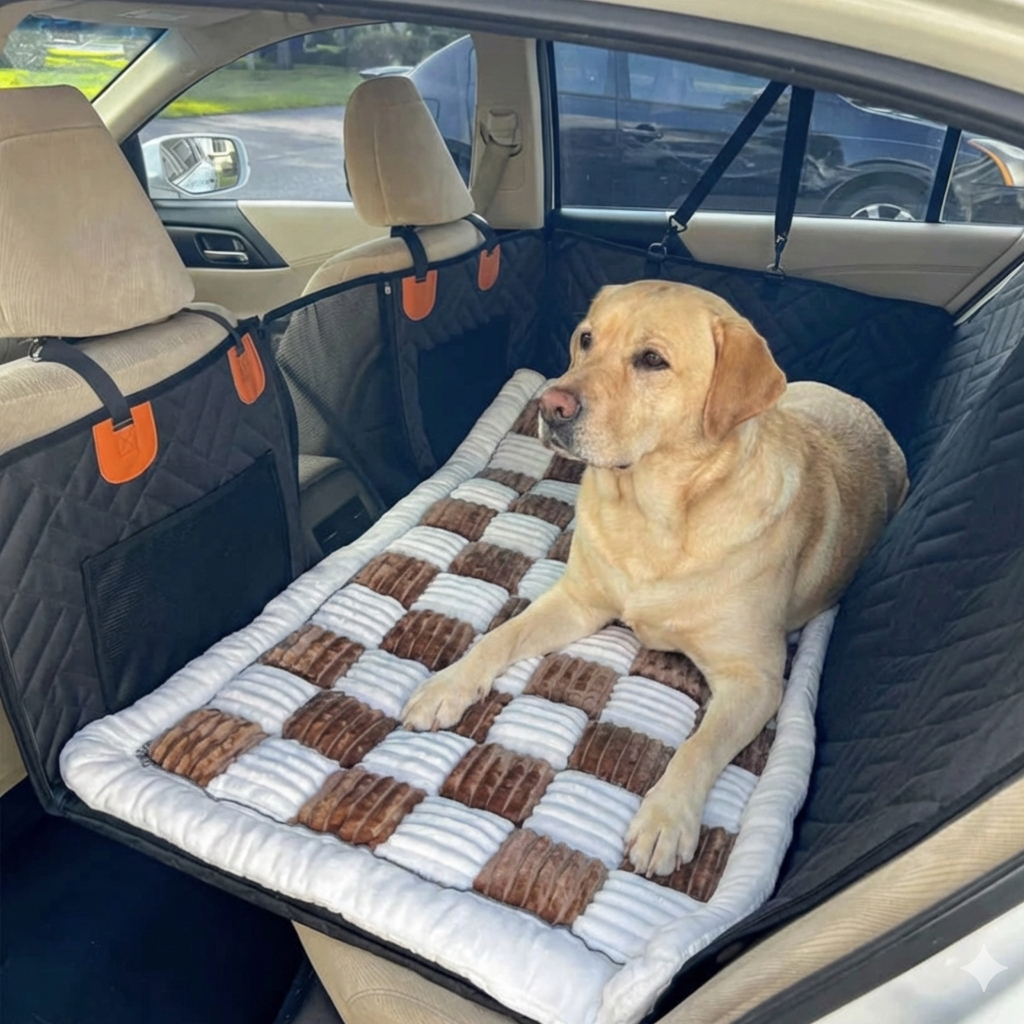 Animò™ – Copri sedile Posteriore Rigido Waterproof per Cani